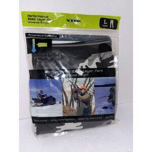 X Tek Mens Large Camo Camouflage Base Layer Pants very cold conditions